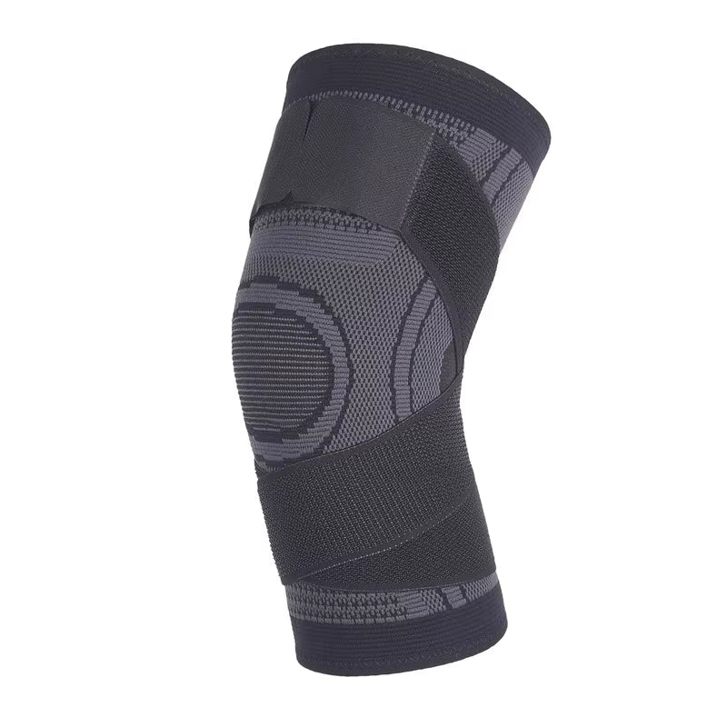 1PCS Adjustable Sports Knee Pad Knee Pain Relief Patella Stabilizer Brace Support for Hiking Soccer Basketball Running Sport